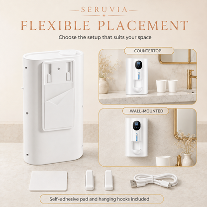 Seruvia PurePour Automatic Mouthwash Dispenser
