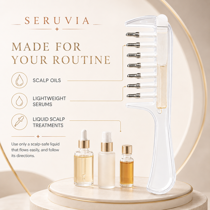 Seruvia Rooté Scalp Applicator Comb
