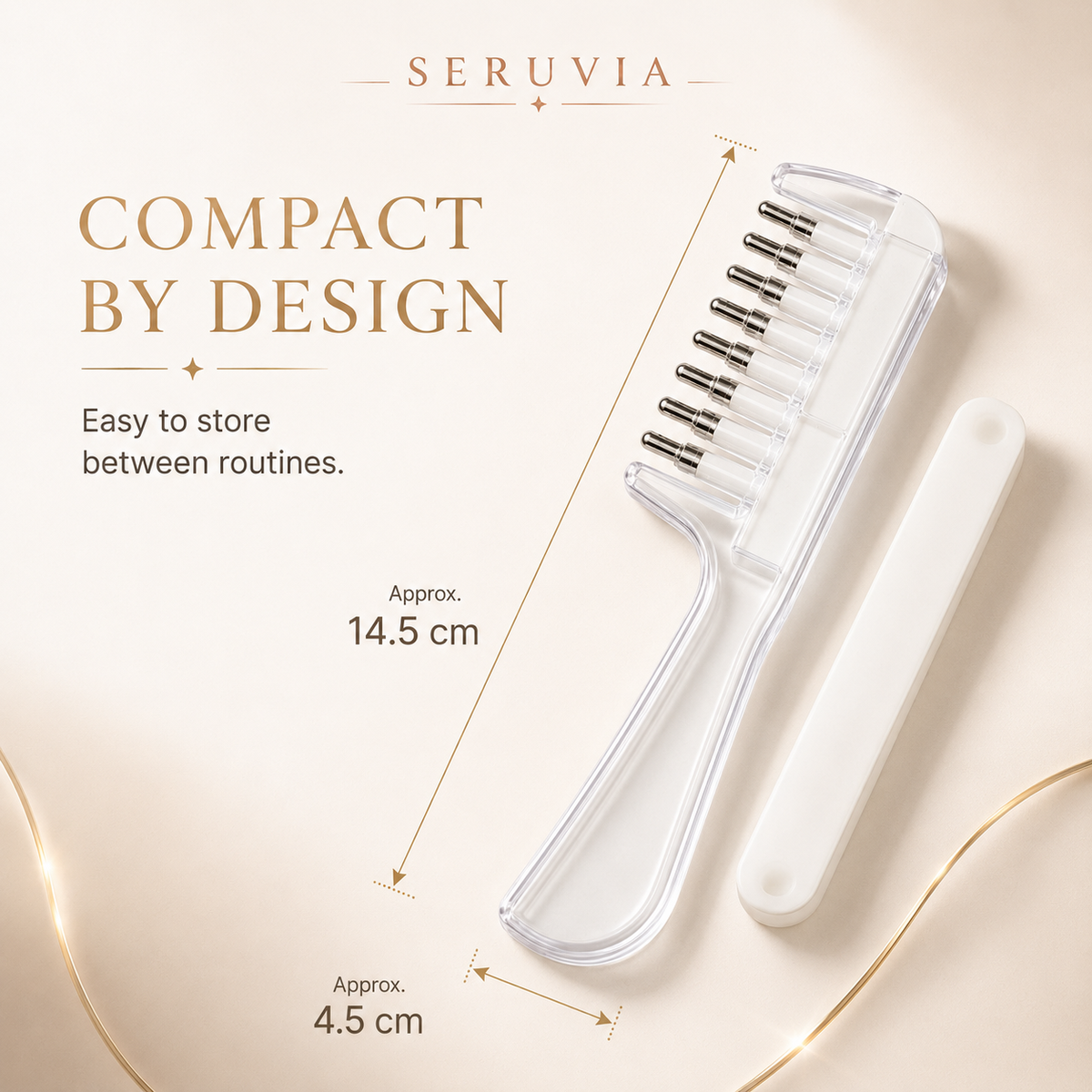 Seruvia Rooté Scalp Applicator Comb