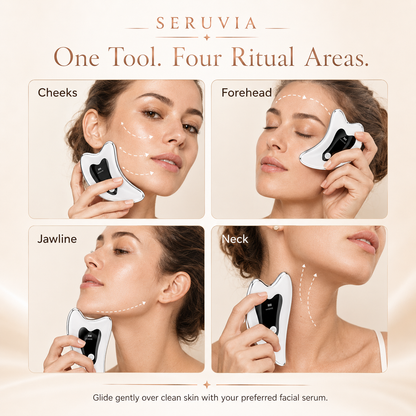 Seruvia Sculpté 4-in-1 Electric Gua Sha