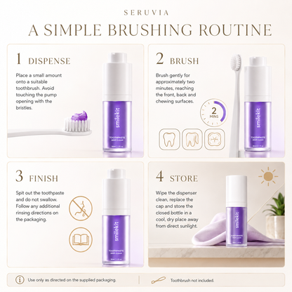How to use Smilekit Deep Clean Toothpaste