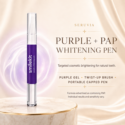 Seruvia Purple and PAP Whitening Pen