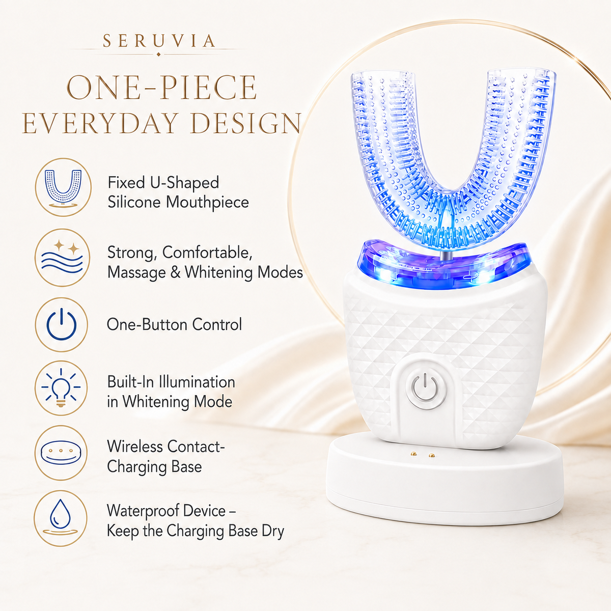 HaloClean 360 one-piece everyday design