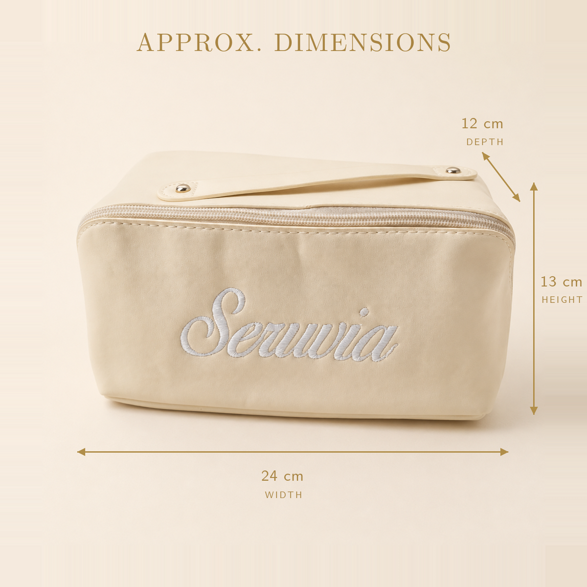 Seruvia Vanity Pouch
